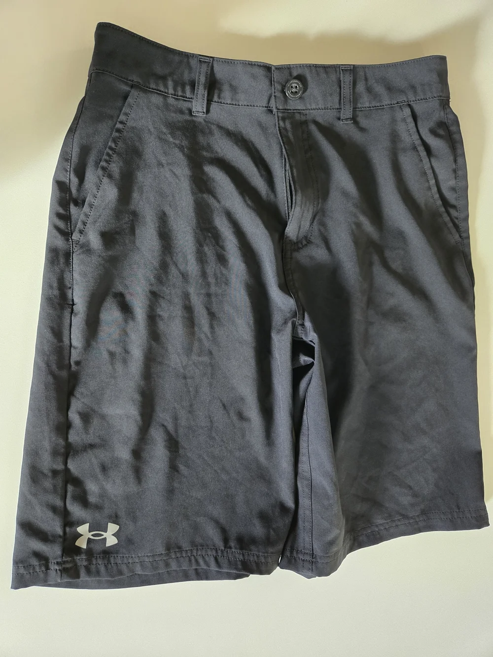 Under Armour Boy's Black Performance Shorts